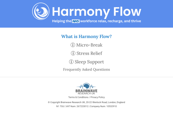 Harmony Flow Nhs Workforce Info Brainwave Research Uk